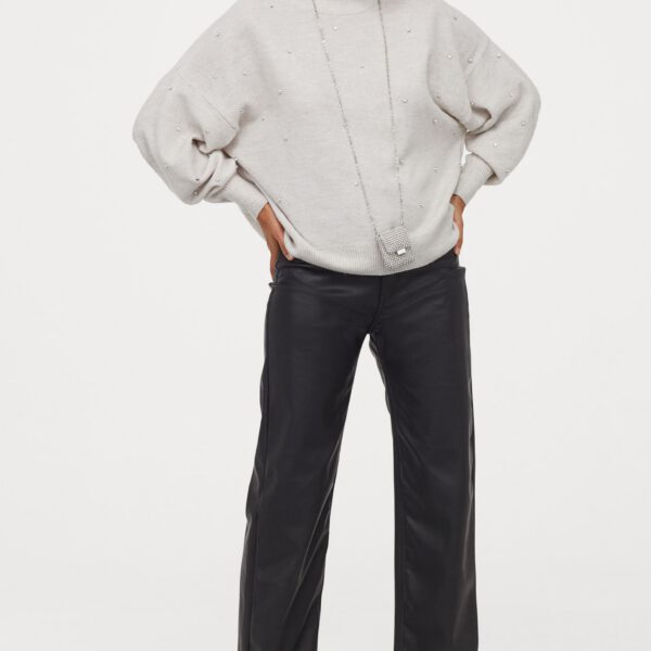 Navy Emma Willis Co-ord Crepe Top