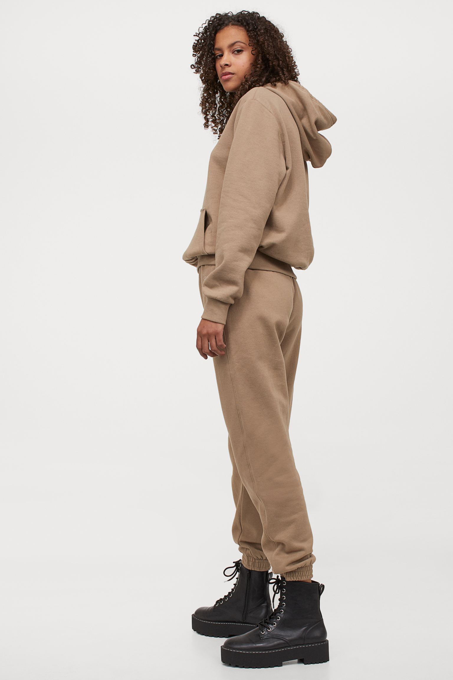 Kangaroo Pocket Hoodie & Jogger Set – 2 Piece - Image 2